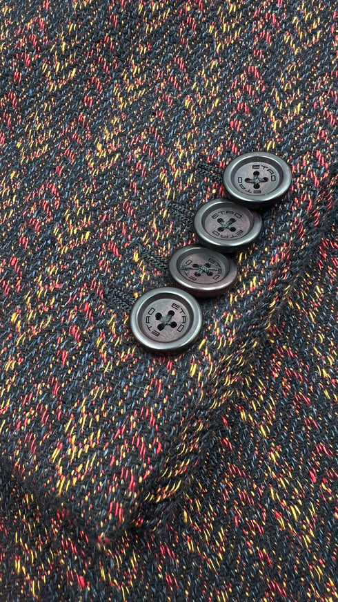 Blazer in lino-cashmere vintage