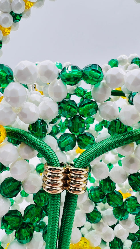 Borsa perline e strass