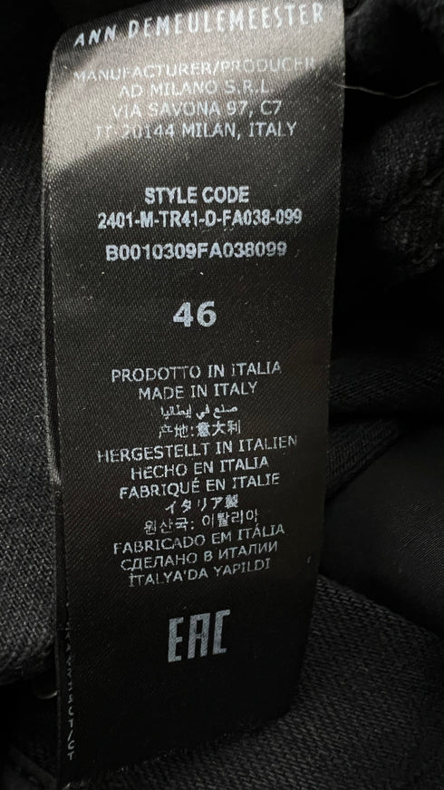 Jeans a gamba dritta