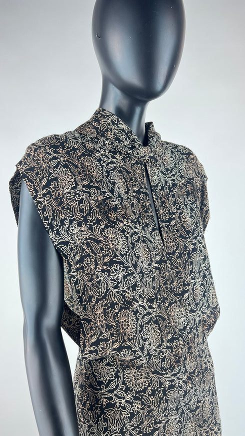 Abito lungo smanicato