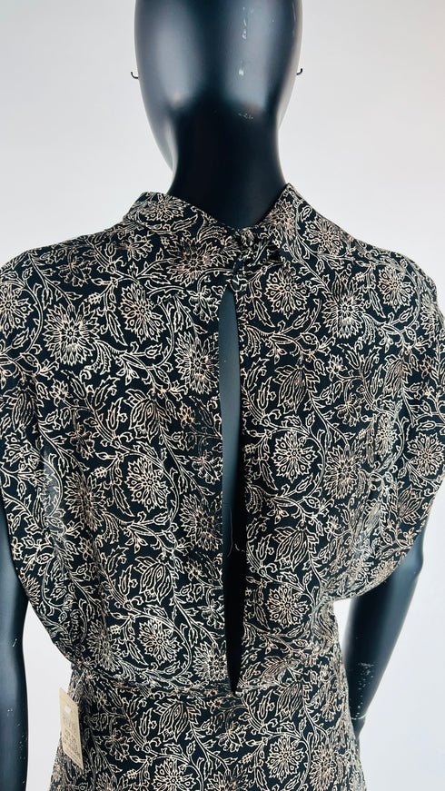 Abito lungo smanicato