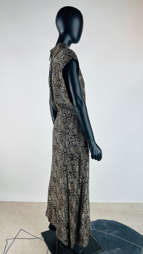 Abito lungo smanicato