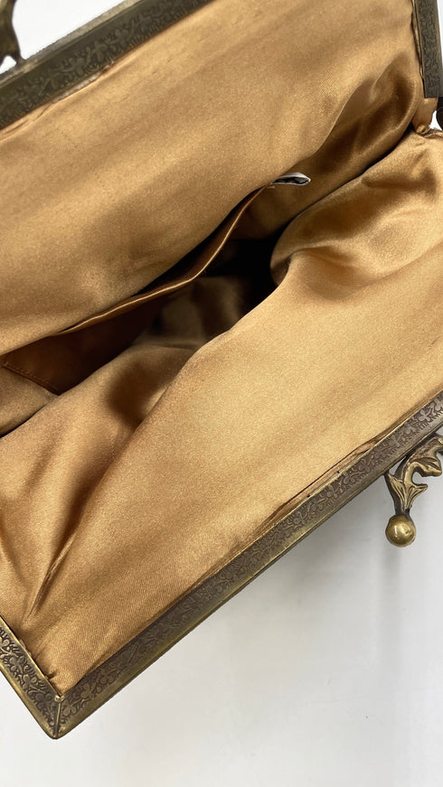 Borsa tessuto ricamato