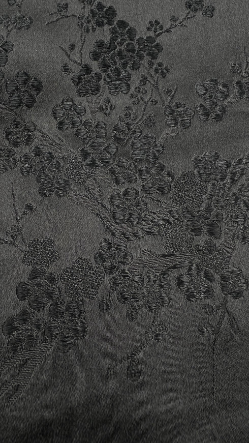 Mini abito seta nera