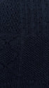 Top in maglia blu navy