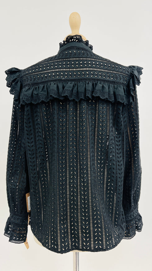 Camicia san gallo con perle