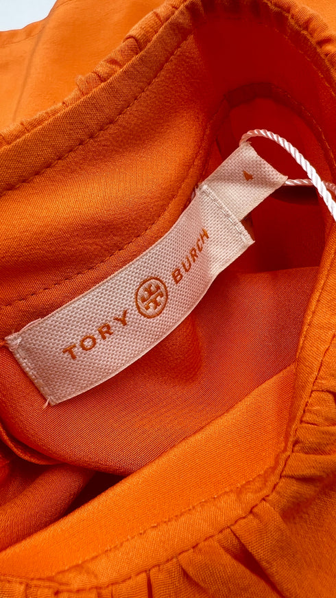 Blusa in seta con cartellino