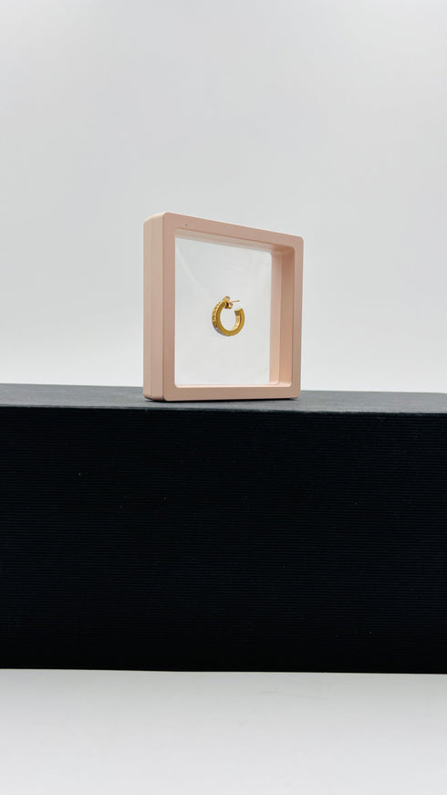 Orecchino singolo con strass