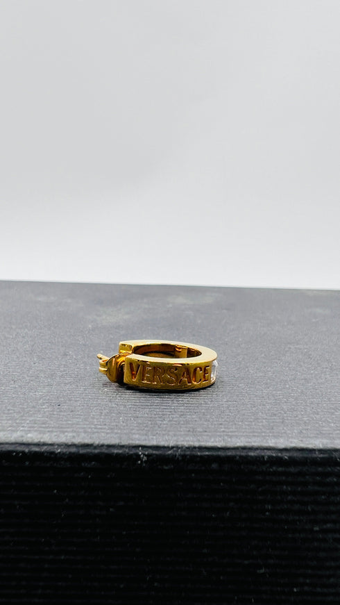 Orecchino singolo con strass