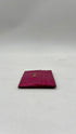 Portacarte fucsia metallizzato