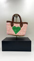 Borsa con paillettes a cuore