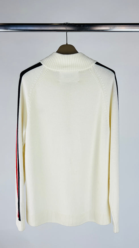 Maglia in lana bianca