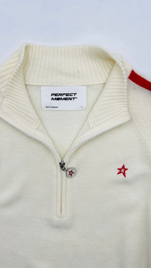 Maglia in lana bianca