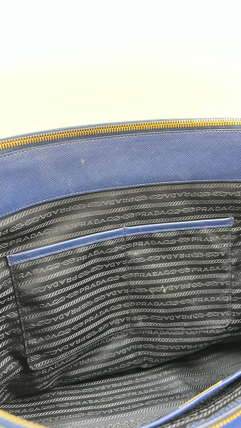 Borsa “Galleria” blu