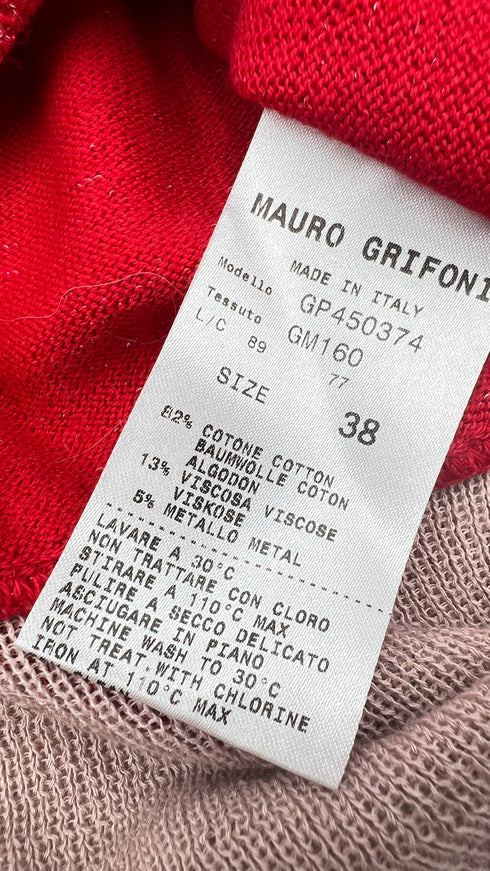 Cardigan corto lurex