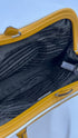 Borsa in pelle color senape