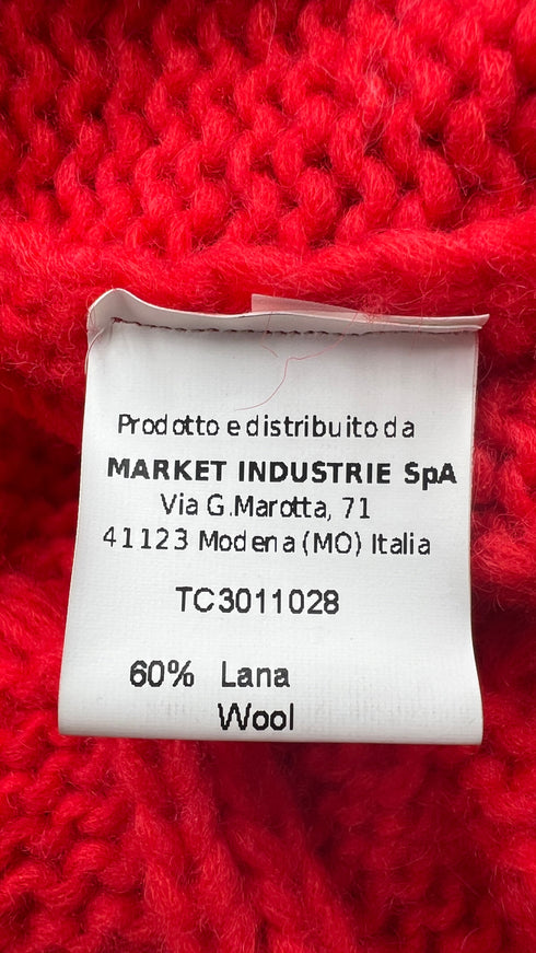 Cardigan con paillettes oversized