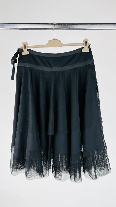Gonna in tulle nero