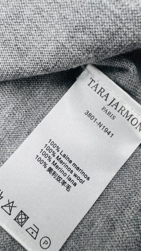 Maglia asimmeterica in merino