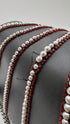 Borsa in pelle ricamata