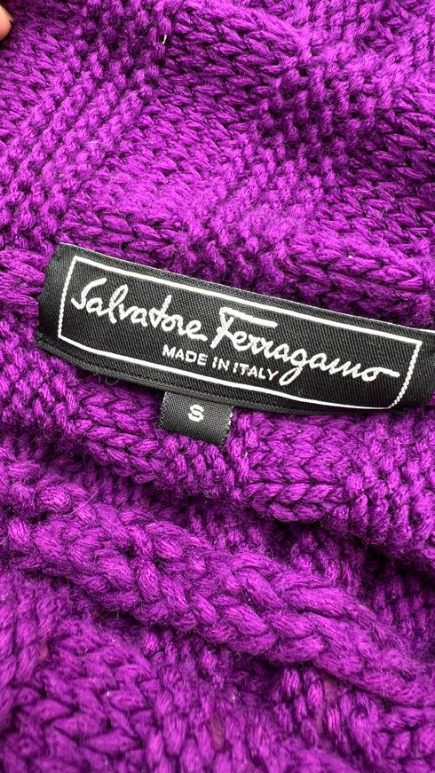 Dolcevita con inserti in pelle