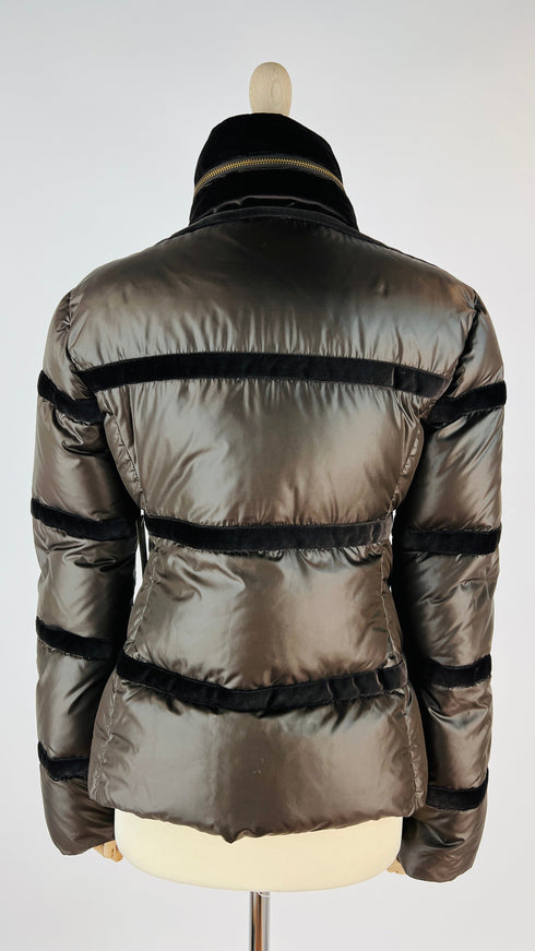 Piumino inserti in velluto