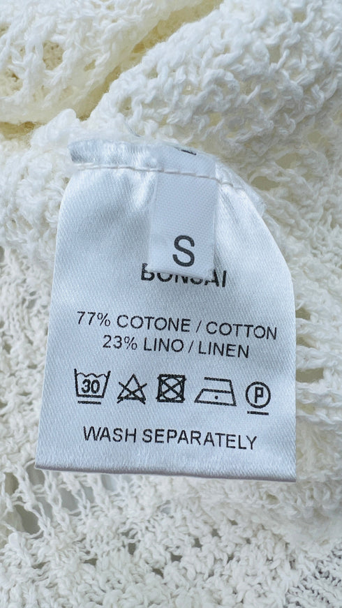 Camicia in cotone-lino