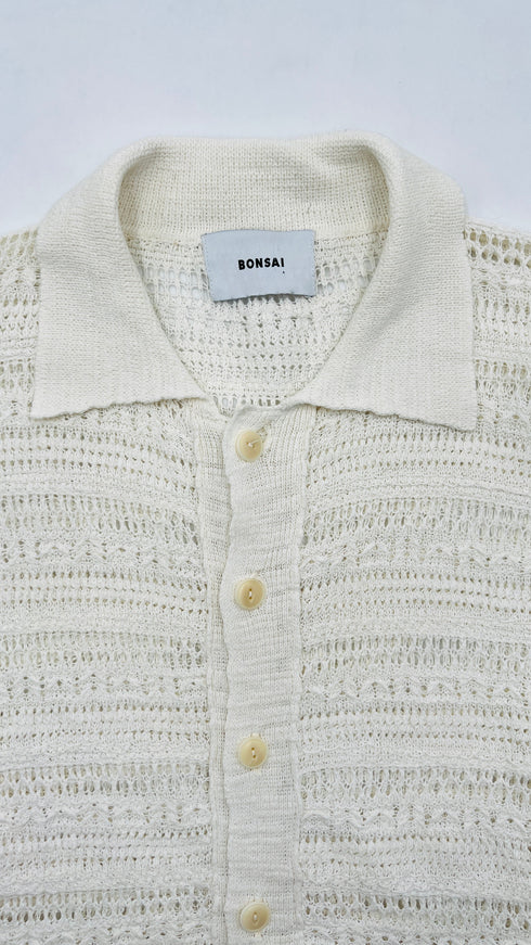 Camicia in cotone-lino