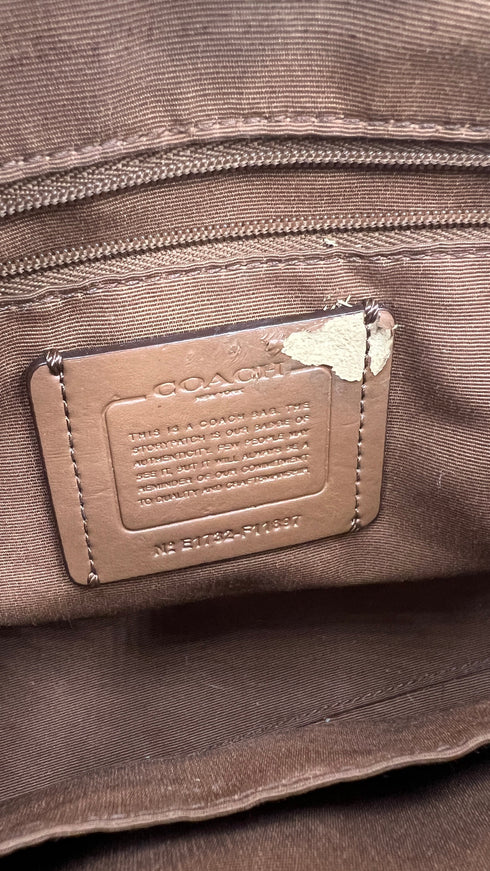 Borsa a bauletto patches