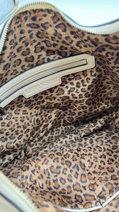 Borsa mezzaluna pelle