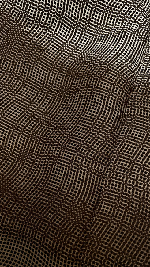 Abito midi optical