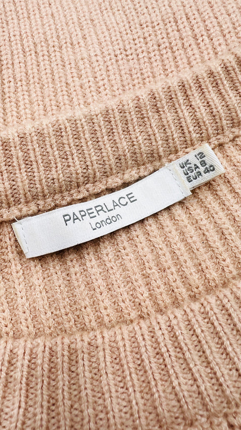 Maglia girocollo con perline