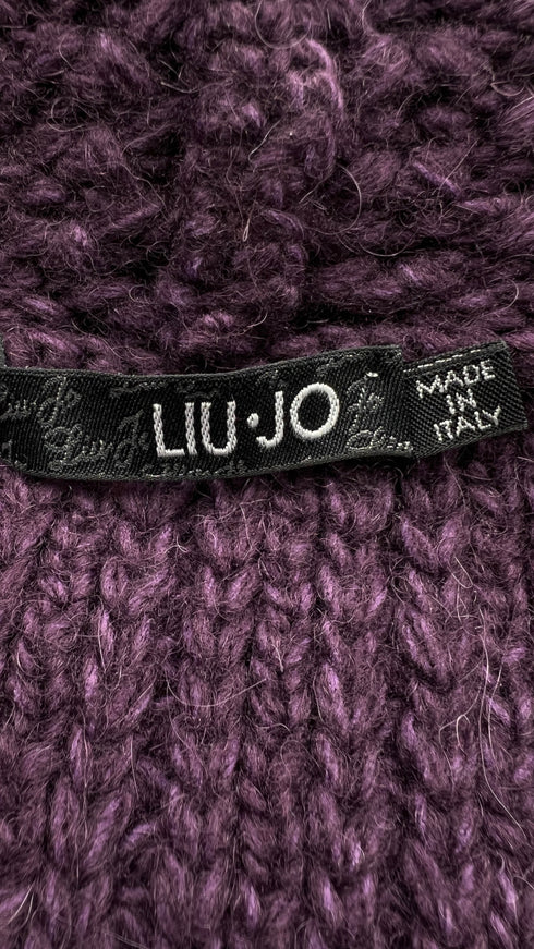 Gilet con maxi scollo