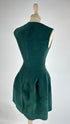 Abito corto verde smeraldo