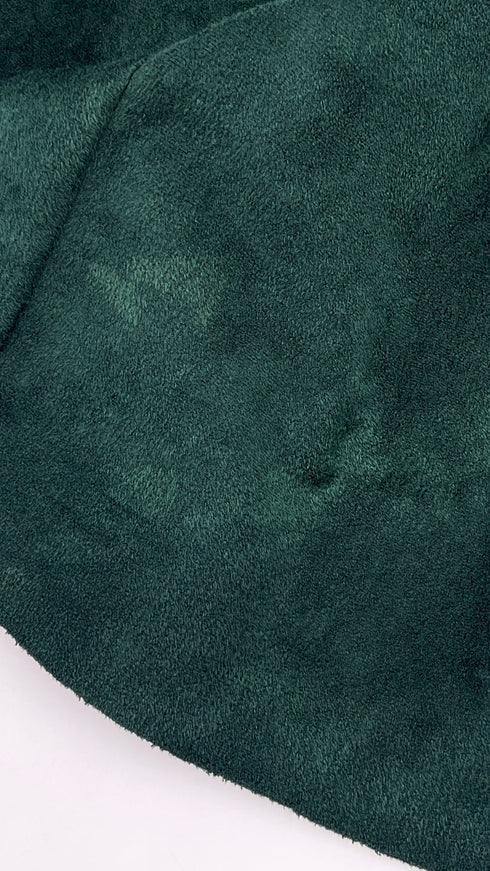 Abito corto verde smeraldo