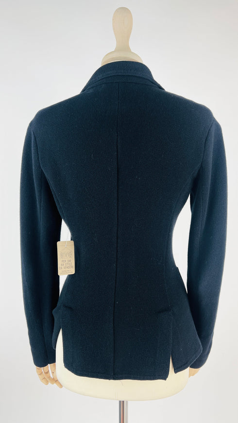 Blazer in maglia di cotone