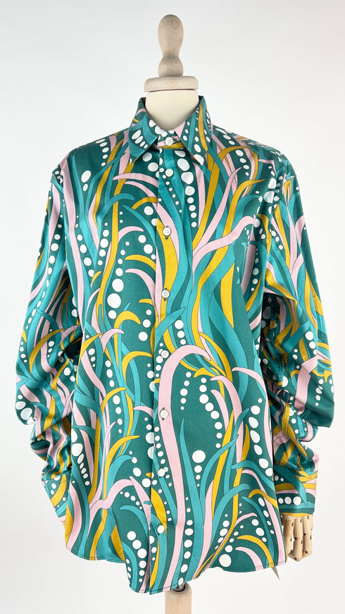 Camicia stampata collab