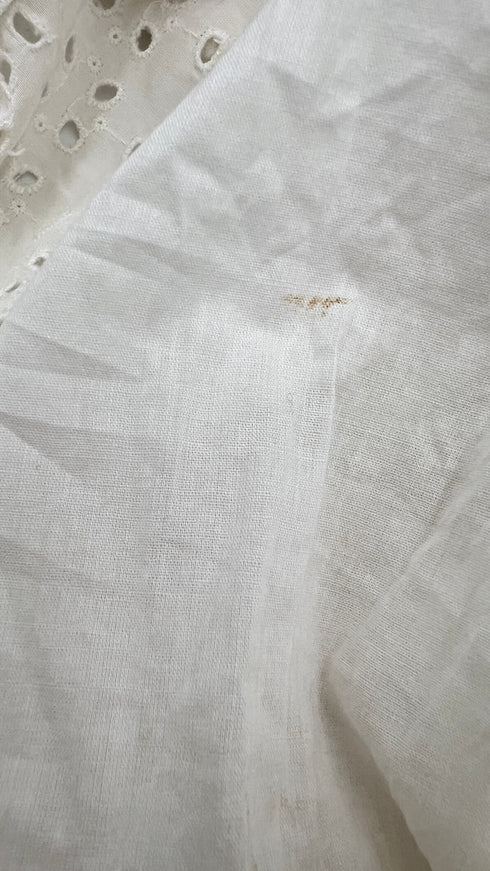 Abito corto pizzo san gallo