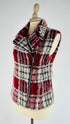 Gilet tweed tartan