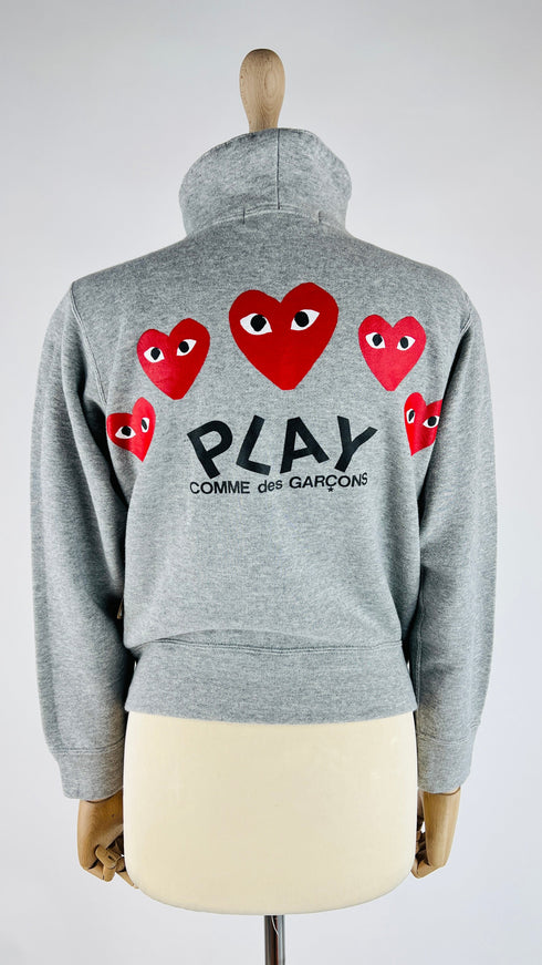 Felpa logo in cotone