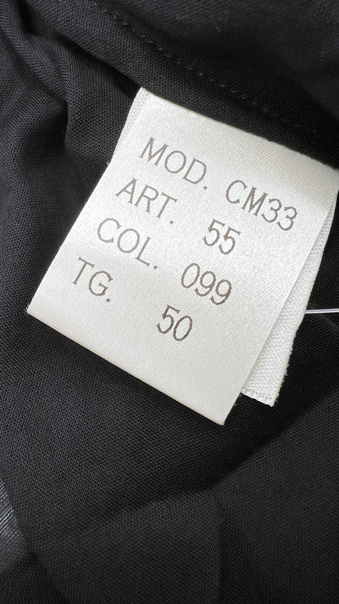 Camicia con rouches con cartellino