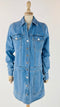 Abito midi in denim
