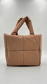Borsa tote a mano imbottita
