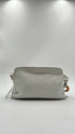Borsa a spalla/mano in pelle bianca