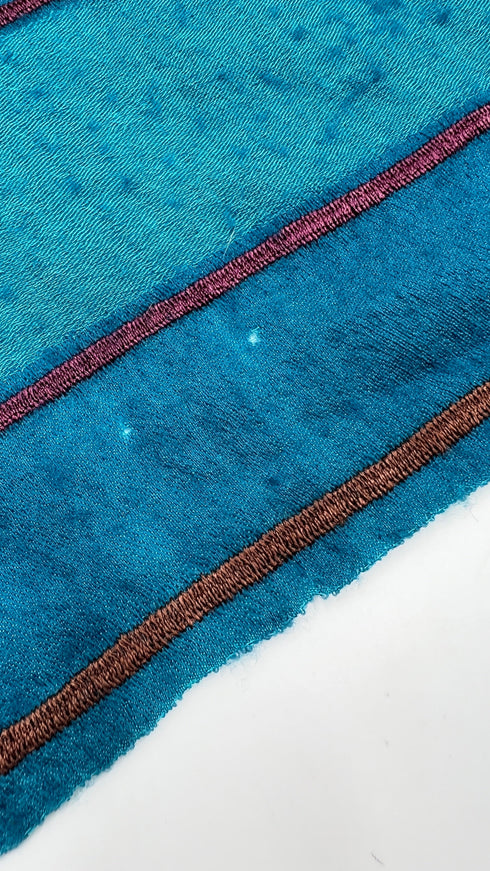 Sciarpa in lana a righe