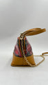 Borsa con chiusura a scatto tartan