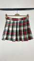Gonna corta tartan