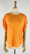 T-shirt a righe diagonali