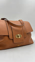 Borsa in pelle martellata