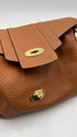 Borsa in pelle martellata
